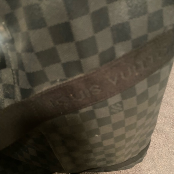 AUTHENTIC Louis Vuitton Damier Graphite Eole 55 Rolling Luggage Convertible Duff - Picture 4 of 12